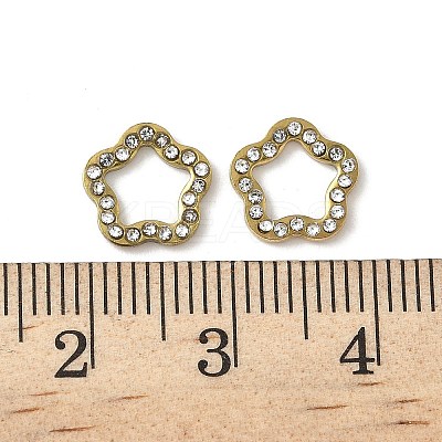 304 Stainless Steel Rhinestone Cabochons STAS-A057-04G-A02-1