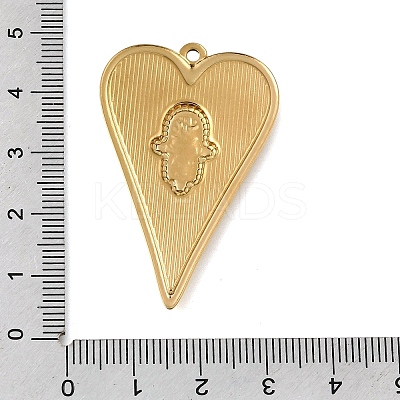 304 Stainless Steel Enamel Pendants STAS-E520-03A-G-1