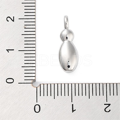 Rack Plating Brass Balloon Letter Pendants KK-C050-01P-I-1