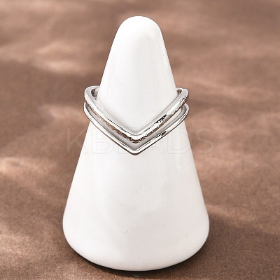 304 Stainless Steel Cuff Open Rings RJEW-Z125-02P-1