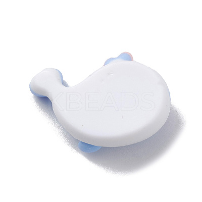 Ocean Theme Opaque Resin Sea Animal Cabochons RESI-D071-01E-1