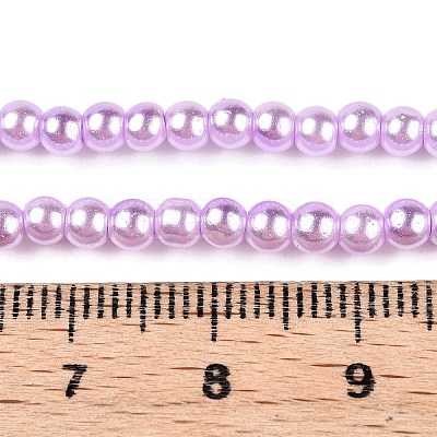 Baking Paint Glass Pearl Bead Strands X1-HY-Q003-3mm-47-A-1
