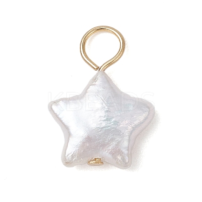 3Pcs 3 Styles Natural Keshi Pearl Pendants PALLOY-JF04240-1