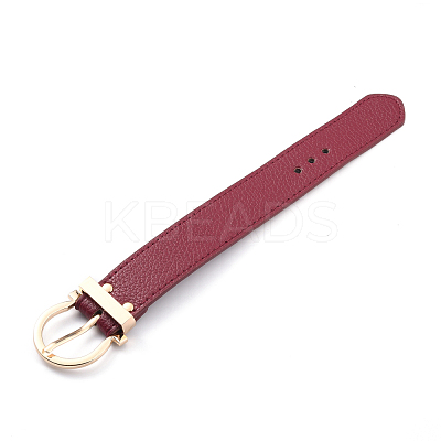 PU Leather Watch Bands BJEW-I299-03A-KCG-1