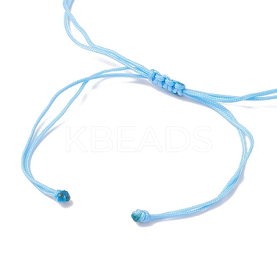 Adjustable Nylon Cord Braided Beads Bracelets BJEW-MZ00170-06-1