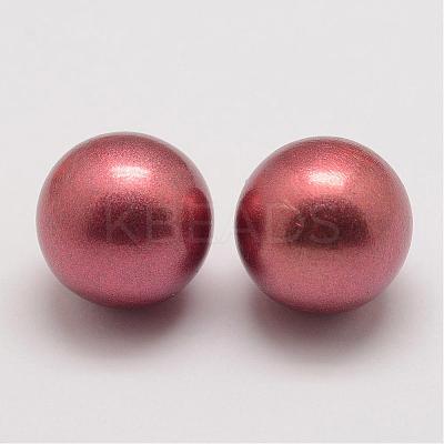 Brass Chime Ball Beads Fit Cage Pendants KK-G298-16mm-M-1