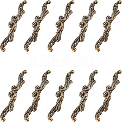 Zinc Alloy Box Handles PALLOY-FH0001-45AB-RS-1