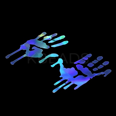 Car Decals- 1 Pcs Hand Car Hood Sticker ST-F711-2-1