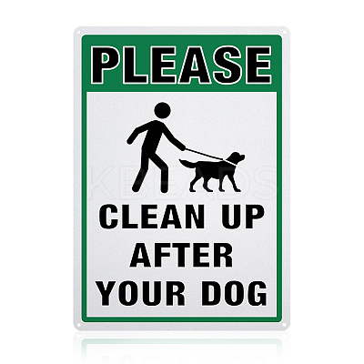 UV Protected & Waterproof Aluminum Warning Signs AJEW-GL0001-05C-06-1