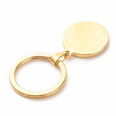304 Stainless Steel Pendants Keychain KEYC-JKC00314-06-1
