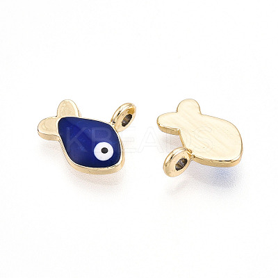 Alloy Enamel Charms X-ENAM-T020-108-1