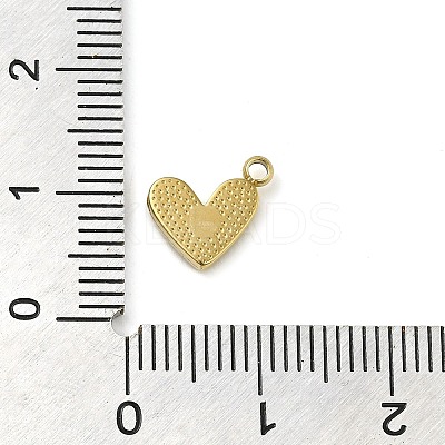316 Surgical Stainless Steel Pendant with Rhinestone LS-STAS-H189-01D-G-1