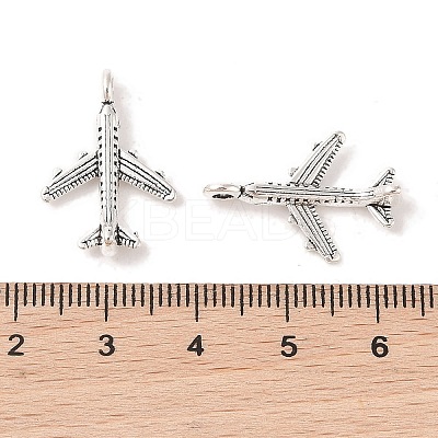 Tibetan Style Alloy Airliner Pendants LS-X-TIBEB-A101638-AS-FF-1