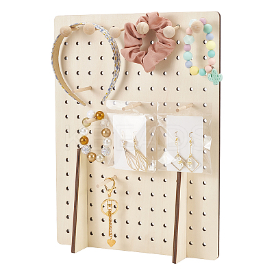 Rectangle Wood Jewelry Rack ODIS-WH0070-77-1