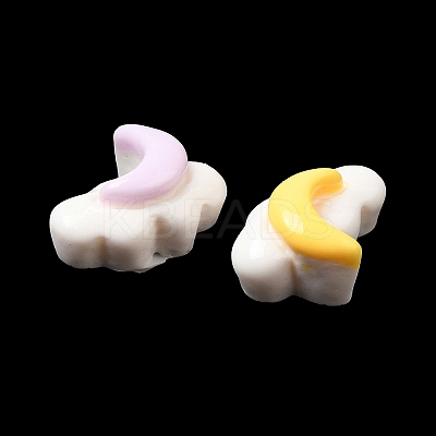 Cartoon Opaque Resin Cabochons RESI-C039-01H-1