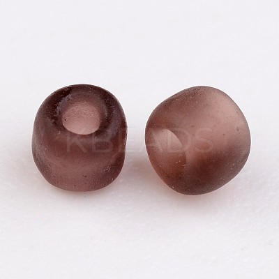 12/0 Frosted Round Glass Seed Beads X-SEED-A008-2mm-M16-1