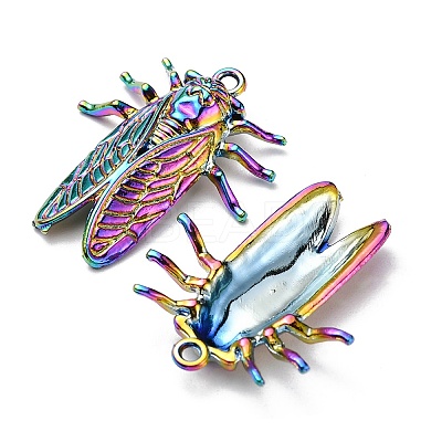 Plated Alloy Pendants FIND-YW0001-65-1