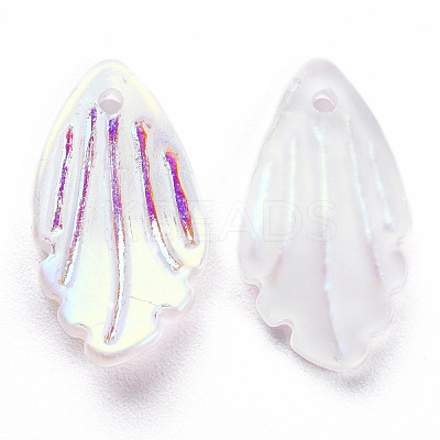 Transparent Glass Pendants GLAA-H102-B09-1