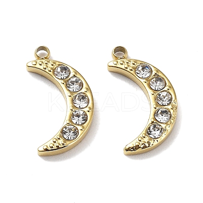 Ion Plating(IP) 304 Stainless Steel Charms STAS-Q254-05G-1