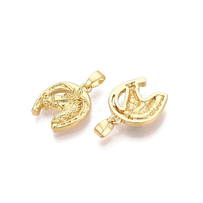 Brass Pendants KK-Q073-05P-1