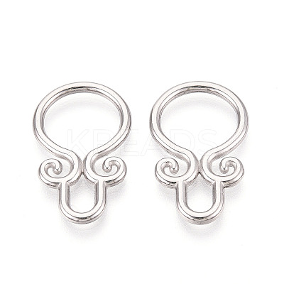 304 Stainless Steel Pendants STAS-N114-42P-1
