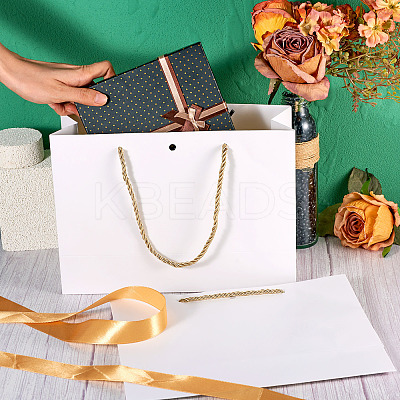 6Sets Rectangle Paper Gift Storage Bags with Handle CARB-TA0001-04A-1