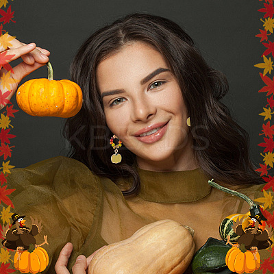 DIY Autumn Theme Bracelet Making Kit DIY-OC0010-61-1
