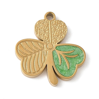 304 Stainless Steel Enamel Pendants LS-STAS-K312-02A-G-1