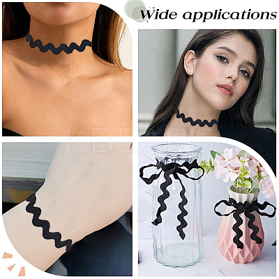 Polyester Wavy Fringe Trim OCOR-GF0003-44D-01-1