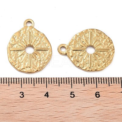 304 Stainless Steel Pendants STAS-M337-01B-G-1