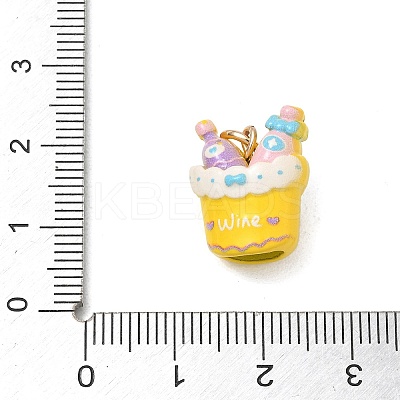 Alloy Enamel Pendants AL-CBA97EB-02-1