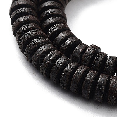 Natural Lava Rock Beads Strands G-H303-C11-1