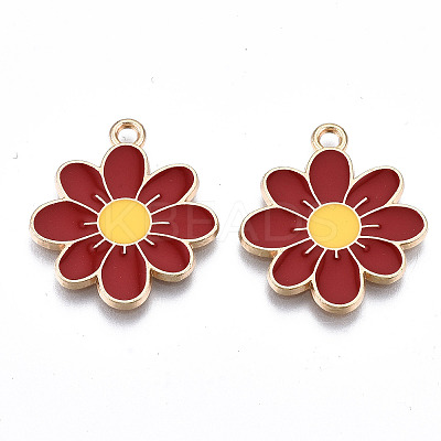 Eco-Friendly Alloy Enamel Pendants LS-X-ENAM-Q437-041C-NR-1