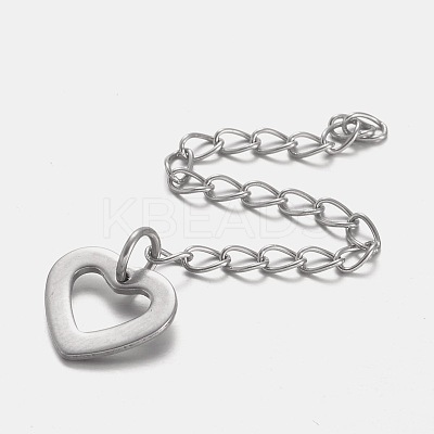 Tarnish Resistant 304 Stainless Steel Chain Extender FIND-JF00071-05-1
