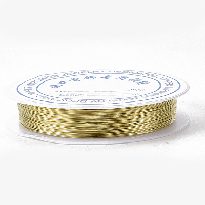 Round Copper Jewelry Wire X-CWIR-S002-0.4mm-02-1