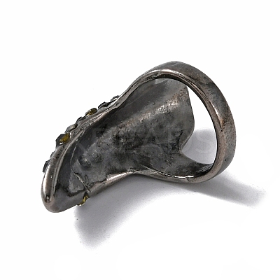 Alloy Women Finger Nail Rings LS-MRMJ-WH0077-028A-B-1