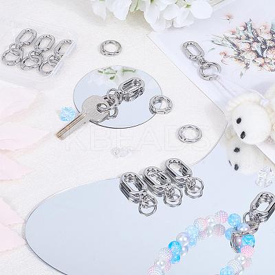 Alloy Swivel Clasps FIND-SP0003-29P-1