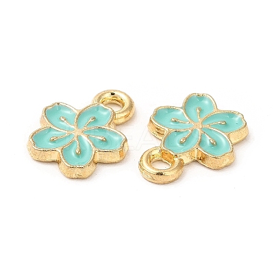 Alloy Enamel Charms ENAM-C005-34G-05-1