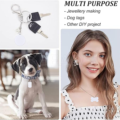 DIY Keychain Making Kits DIY-YW0016-07-1