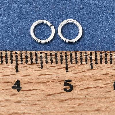 Brass Open Jump Rings KK-CBA1A60-06G-S-1