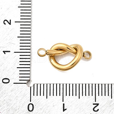 304 Stainless Steel Connector Charms STAS-B113-03G-1