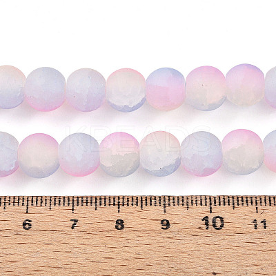 Crackle Glass Beads X1-GLAA-N009-10mm-04-1