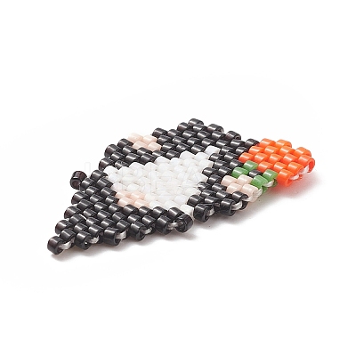 Handmade Japanese Seed Loom Pattern Seed Beads PALLOY-MZ00067-05-1