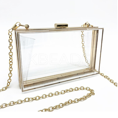 Women Purse Acrylic Clutch Bag AJEW-WH0171-32-1