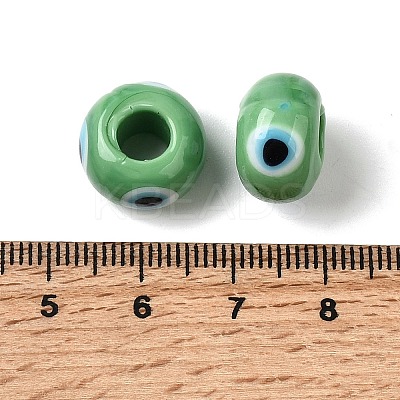 Handmade Evil Eye Lampwork Beads LAMP-A153-08-09-1