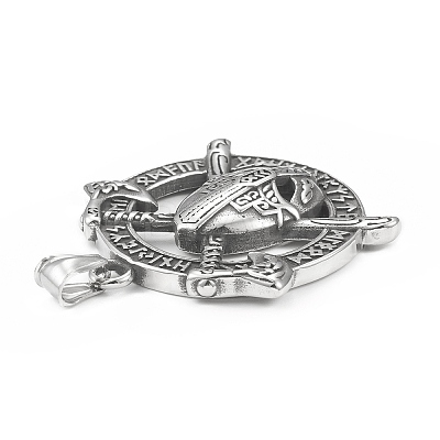 Viking 304 Stainless Steel Pendants STAS-G303-34AS-1