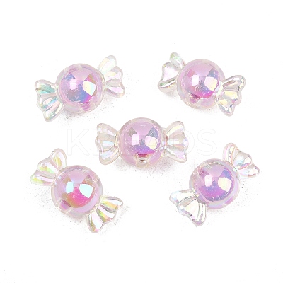 Acrylic Beads MACR-WH0004-09-1