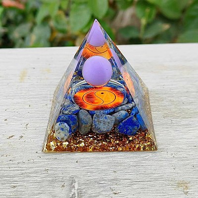 Orgonite Pyramid Resin Energy Generators PW-WG7AA97-02-1
