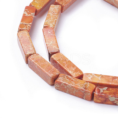 Natural Imperial Jasper Beads Strands G-L515-01F-1