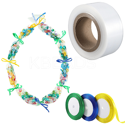 1 Roll Rectangle PE Plastic Film Storage Bags ABAG-SP0001-43-1